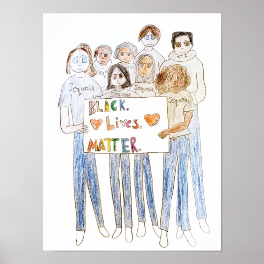 Poster BLM design Ninh-An Kimmons (Devant)