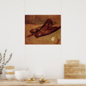 Poster Bloatteurs et ail de Still Life par Vincent van Go (Cuisine)