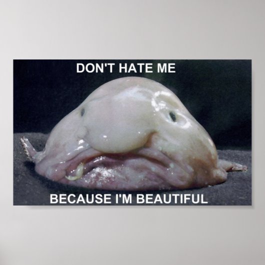 Poster blobfish1 (Devant)