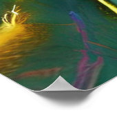 Poster Blobs noirs (Coin)