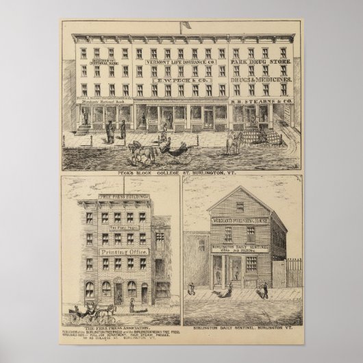 Poster Bloc de Peck (Devant)