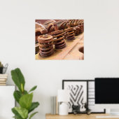 Poster Bloc moteur rouillé (Bureau à domicile)