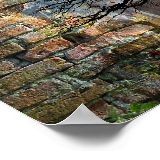 Poster Bloc verrouillé (Coin)