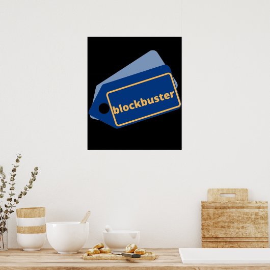 Poster Blockbuster (Cuisine)