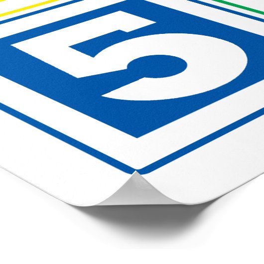 Poster Blocs ABC (Coin)