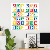 Poster Blocs ABC (Bureau à domicile)