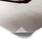 Poster Blocs de type (Coin)