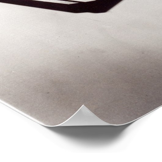 Poster Blocs de type (Coin)