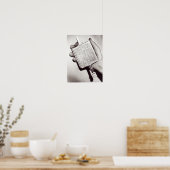 Poster Blocs de type (Cuisine)