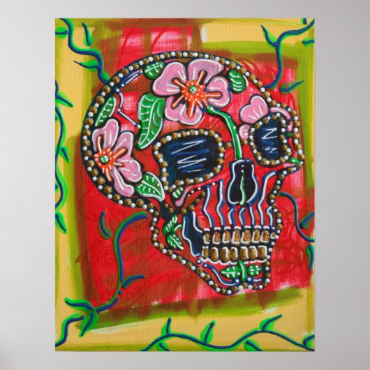 Poster bloemen (Voorkant)