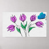 Poster bloemen (Voorkant)