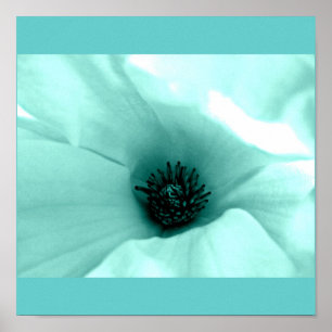 Poster-bloemen-Geschilderde Bloemen 4 Poster