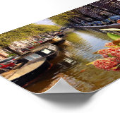 Poster Bloemgracht Amsterdam Canal Summer Photo (Coin)
