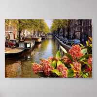 Bloemgracht Amsterdam Canal Summer Photo