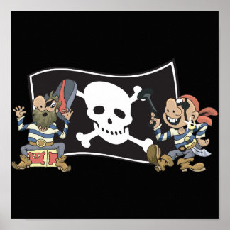 Poster Blokes de pirates