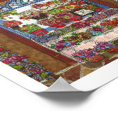 Poster Blokkering Waterverf (Hoek)