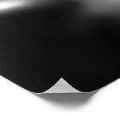 Poster Blonde à éclaboussure de couleur sur les cheveux n (Coin)