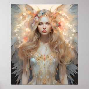 Poster Blonde angélique : Manifestation de grâce