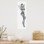 Poster Blonde Bombshell (Cuisine)