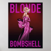 Poster Blonde Bombshell (Devant)