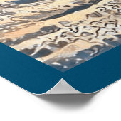 Poster Blonde Kneeling Modèle de bikini Thunder_Cove (Coin)