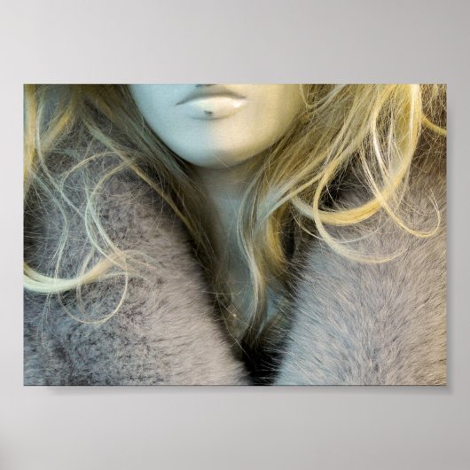 Poster Blonde Mannequin (Devant)