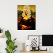 Poster Blonde Mona Lisa (Bureau à domicile)