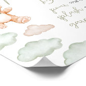 Poster Blonde Ours Vert Bearly Wait Maman Osa Bar (Coin)