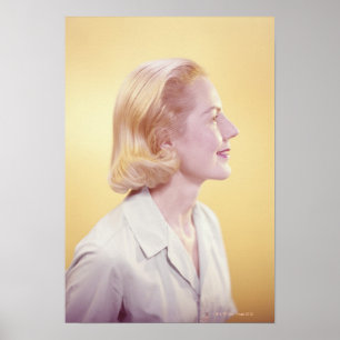 Poster Blonde Woman