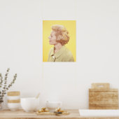 Poster Blonde Woman 2 (Cuisine)