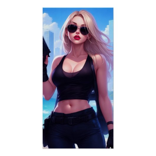 Poster Blondie Bangs (Devant)