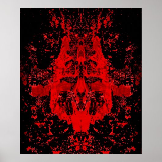 Poster Blood King Mask of Horror (Devant)