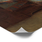 Poster Bloodhound du 19e siècle (Coin)