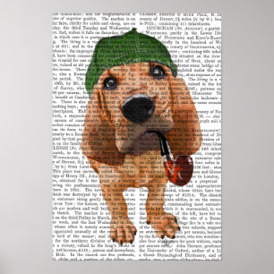 Poster Bloodhound Sherlock Holmes