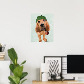 Poster Bloodhound Sherlock Holmes (Bureau à domicile)