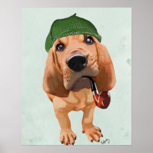 Poster Bloodhound Sherlock Holmes