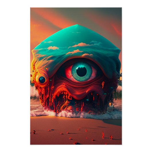 Poster Bloody Eyes (Devant)