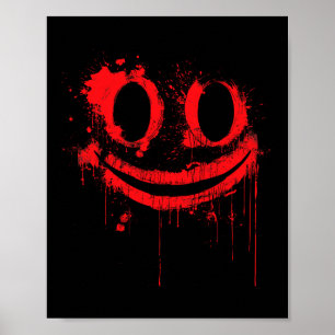 Poster Bloody Halloween Costume I Blood Splatz Sourire