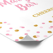 Poster Bloody Mary Bar Party Signale Rose & Gold Confetti (Coin)