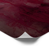 Poster Bloody Splatters Halloween Dramatic Crazy Door (Coin)