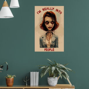 Poster BloodyZombia Je suis vraiment dans les gens