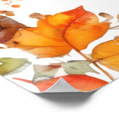 Poster Bloom Bar Fall Boho Floral Bridal Shower (Coin)