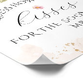 Poster Bloom Fleur sauvage Russe Fête des mariées jeu (Coin)