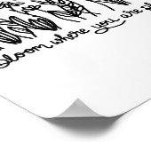 Poster Bloom Where You Are Planted, Botanical, Insrationa (Coin)