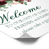 Poster Blooms rustiques | Terracotta Out Town Guest (Coin)