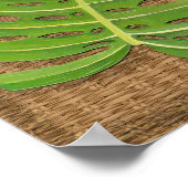 Poster Bloquer l'impression de la paume sur l'Arrière - p (Coin)