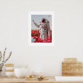 Poster Blossom & Astronaut (Cuisine)