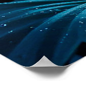 Poster Blossom De Lotus Violet Sous Lune (Coin)