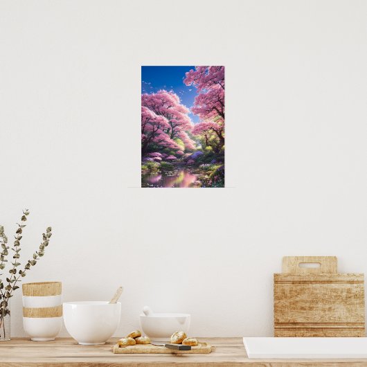Poster Blossom du matin (Cuisine)