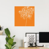 Poster Blossom Pop Orange (Bureau à domicile)